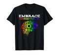 Embrace Neurodiversity Autism Adhd T-Shirt - Trendy Graphic Men Women - T-Shirt, Sweatshirt, Hoodie