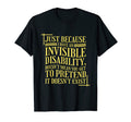Mental Health Invisible Disability T-Shirt - Unique Graphic for Adults - T-Shirt, Sweatshirt, Hoodie