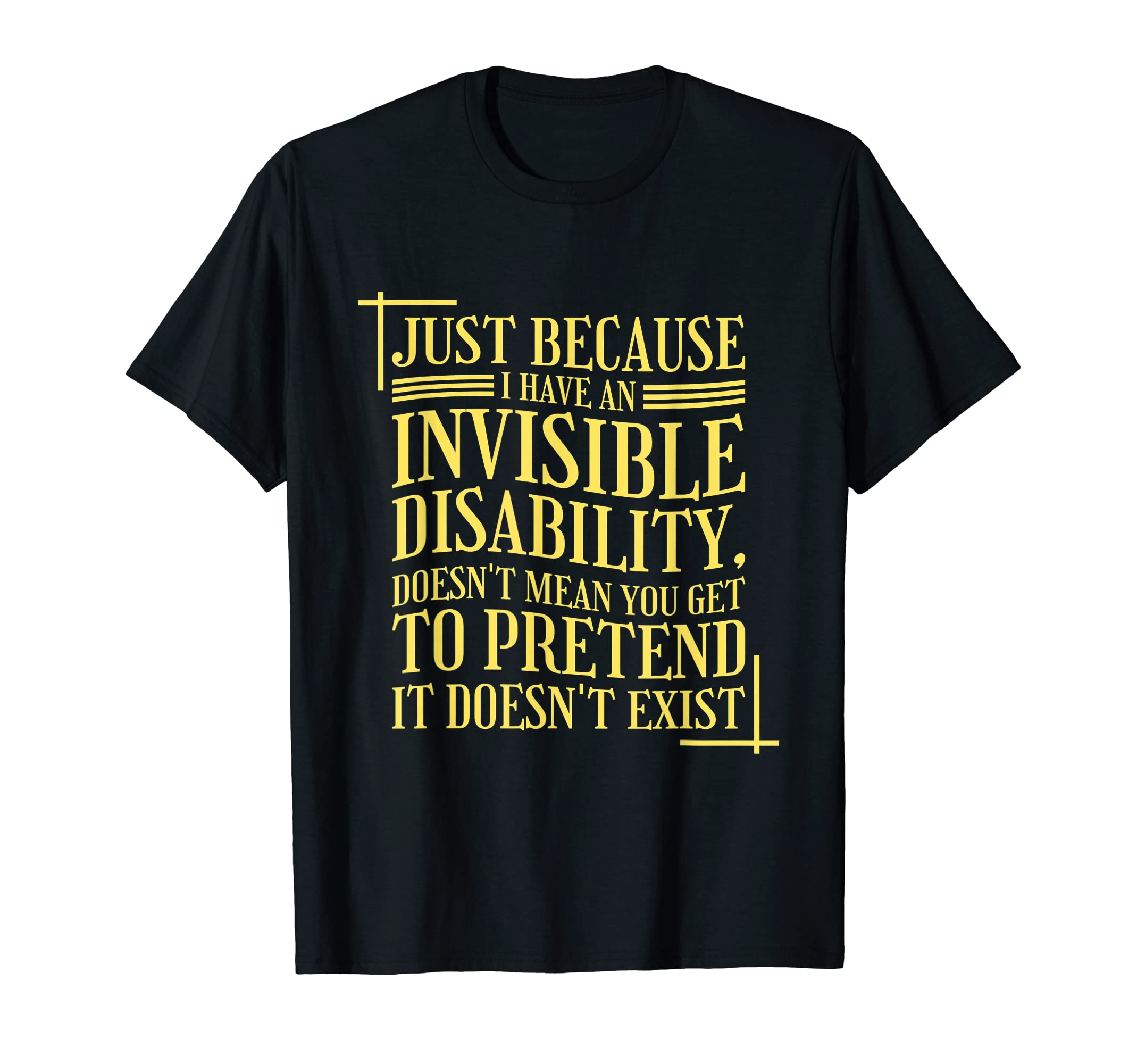 Mental Health Invisible Disability T-Shirt - Unique Graphic for Adults - T-Shirt, Sweatshirt, Hoodie