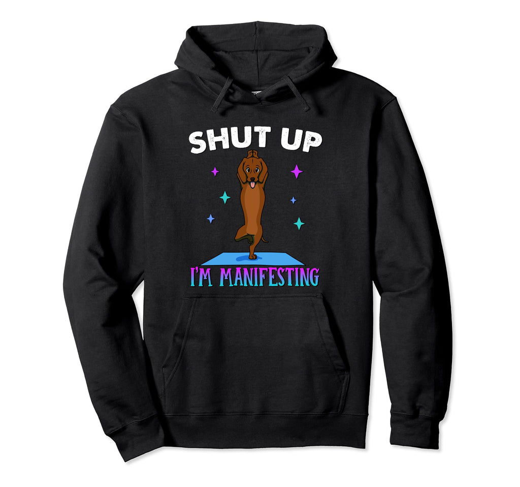 Mindfulness Gifts Funny Yoga Dog Hoodie - Casual Everyday Wear for Adults - T-Shirt, Sweatshirt, Hoodie
