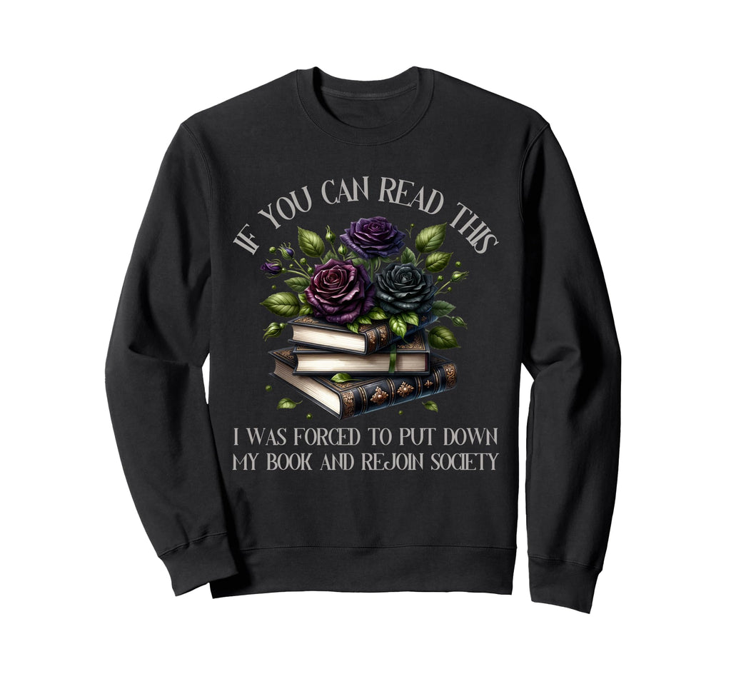 Spicy Books Put Down My Book Dark Sweatshirt - Trendy Graphic Men Women - T-Shirt, Sweatshirt, Hoodie