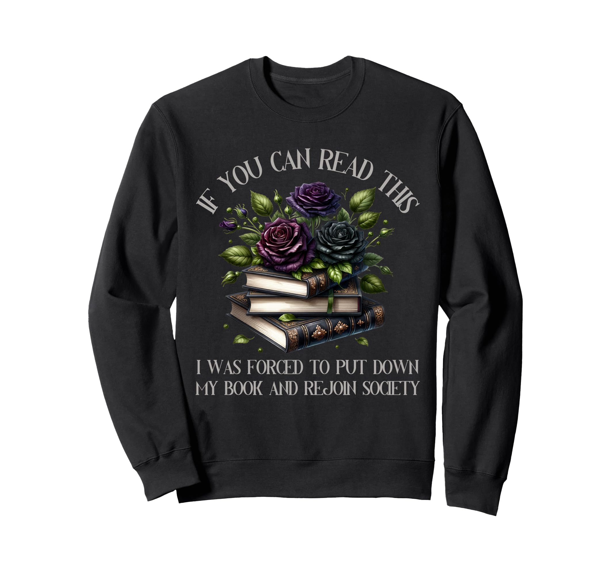Spicy Books Put Down My Book Dark Sweatshirt - Trendy Graphic Men Women - T-Shirt, Sweatshirt, Hoodie