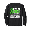 Mental Health Matters Green Sweatshirt - Custom Art Print for Adults - T-Shirt, Sweatshirt, Hoodie