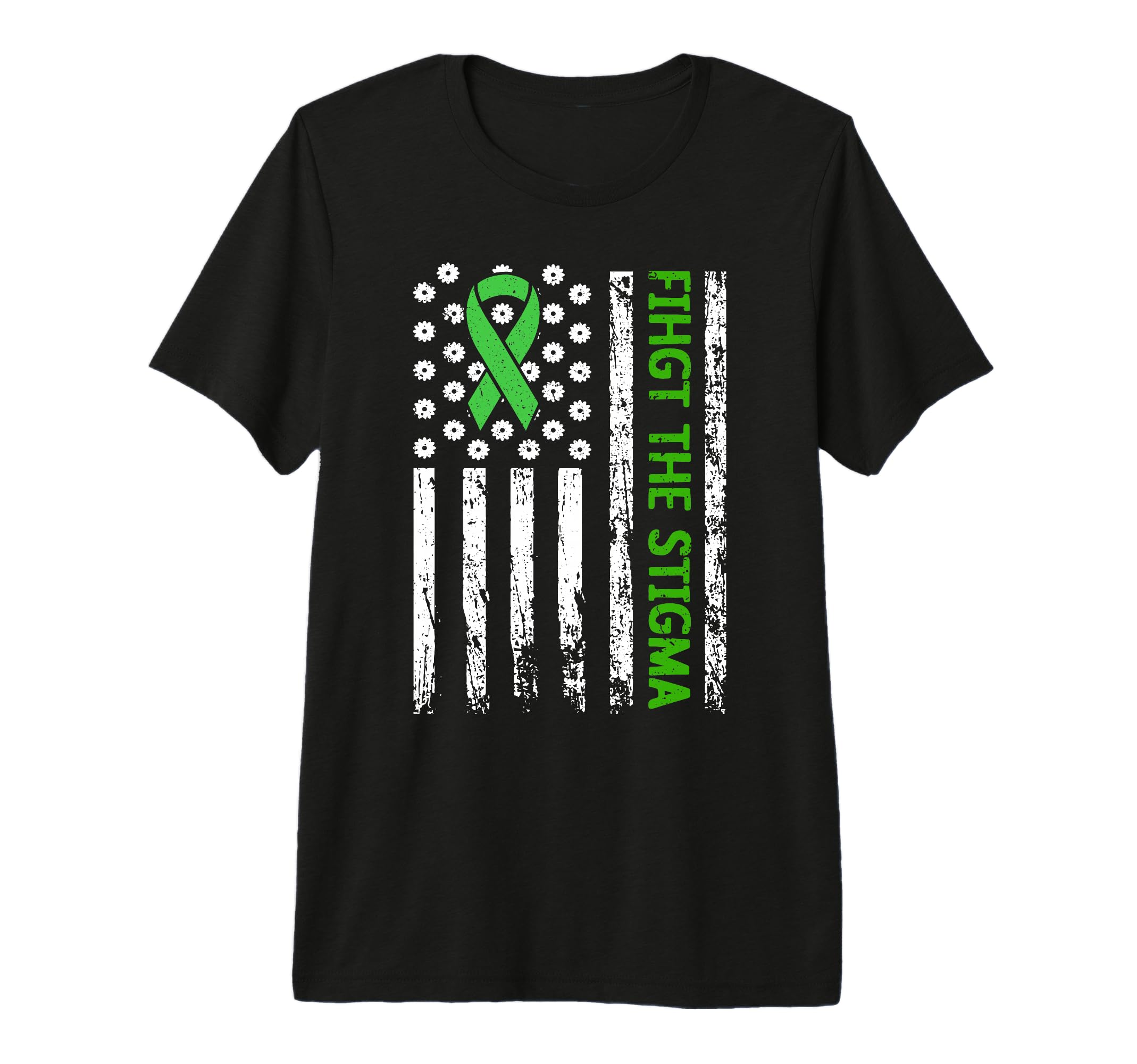 Mental Health Matters Fight Stigma T-Shirt - Fun Novelty Design Unisex - T-Shirt, Sweatshirt, Hoodie