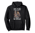 Just Who Loves Books And Dragons Hoodie - Aesthetic Graphic for Adults - T-Shirt, Sweatshirt, Hoodie