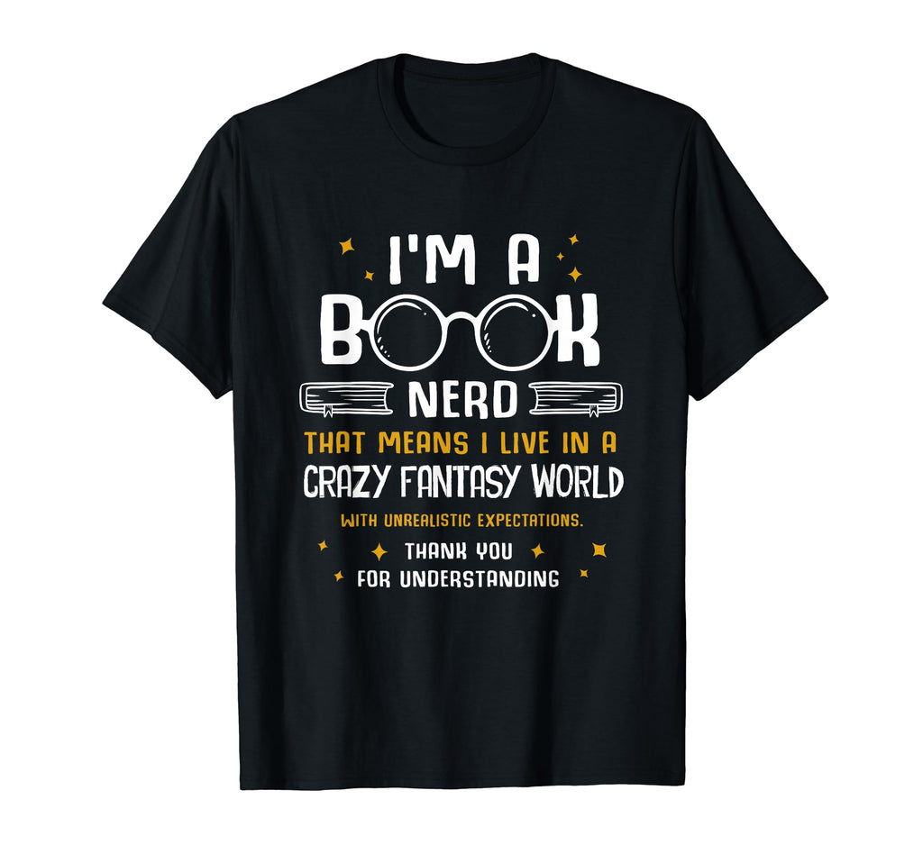 Literature Lover Hobby Im Book Nerd T-Shirt - Graphic Print for Adults - T-Shirt, Sweatshirt, Hoodie