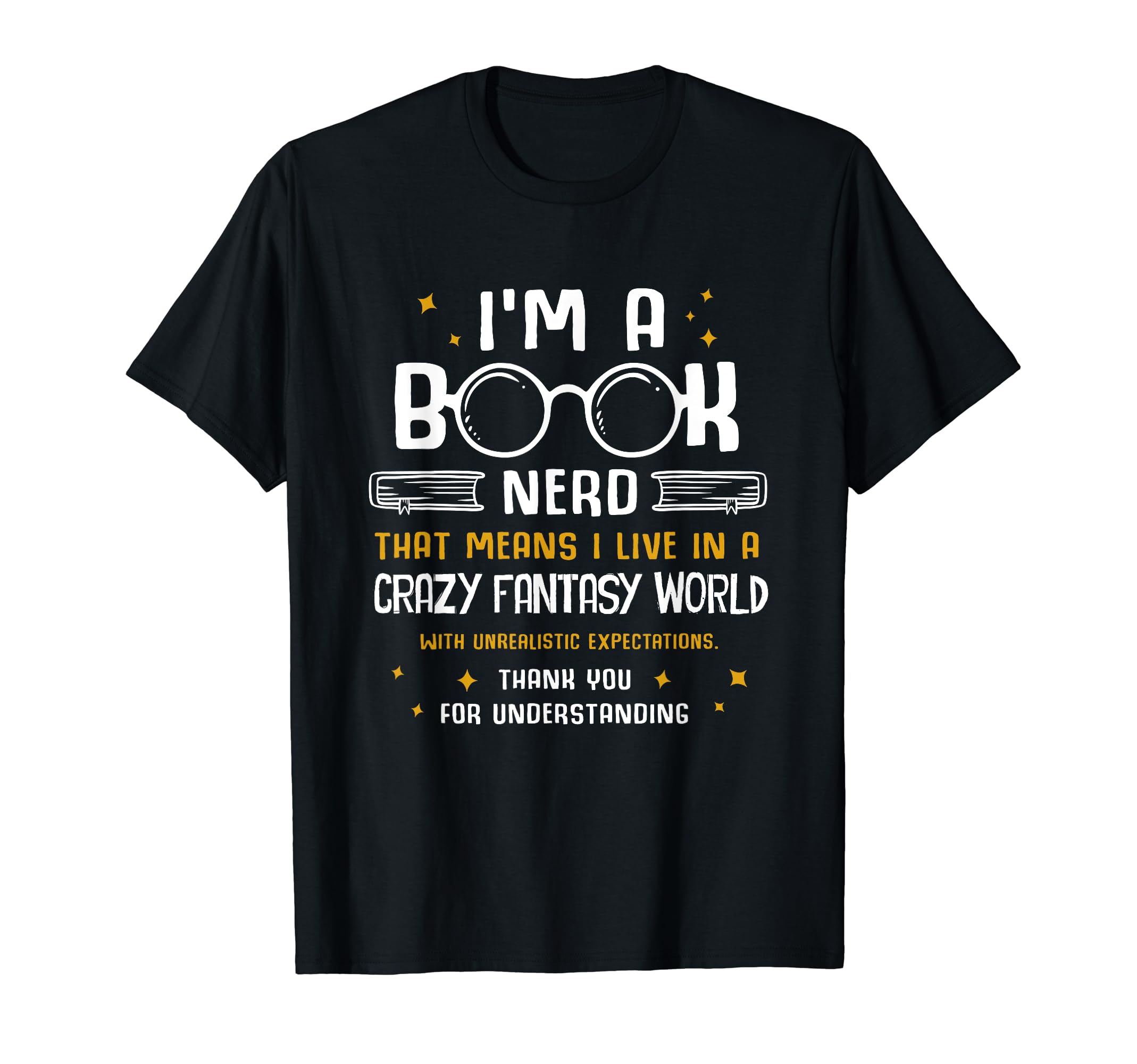 Literature Lover Hobby Im Book Nerd T-Shirt - Graphic Print for Adults - T-Shirt, Sweatshirt, Hoodie