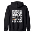 Emotional Support Human Do Not Pet Gifts Sweatshirt - Unique Graphic Unisex - T-Shirt, Sweatshirt, Hoodie
