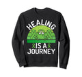 Healing Is Journey Mental Health Sweatshirt - Unique Graphic Unisex - T-Shirt, Sweatshirt, Hoodie