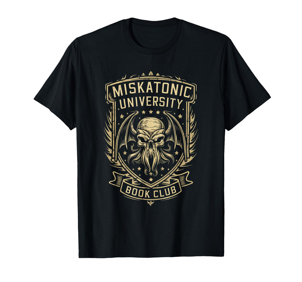 Miskatonic University Book Club T-Shirt - Custom Art Print for Adults - T-Shirt, Sweatshirt, Hoodie