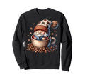 Coffee And Book Reading Accessories Sweatshirt - Unique Graphic Men Women - T-Shirt, Sweatshirt, Hoodie