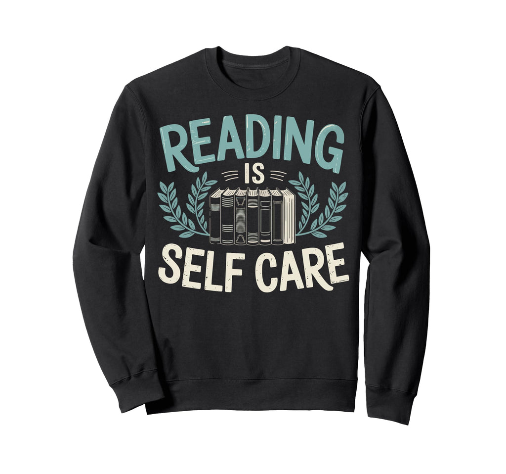 Reading Book Avid Reader Sweatshirt - Trendy Graphic for Adults - T-Shirt, Sweatshirt, Hoodie
