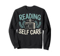 Reading Book Avid Reader Sweatshirt - Trendy Graphic for Adults - T-Shirt, Sweatshirt, Hoodie