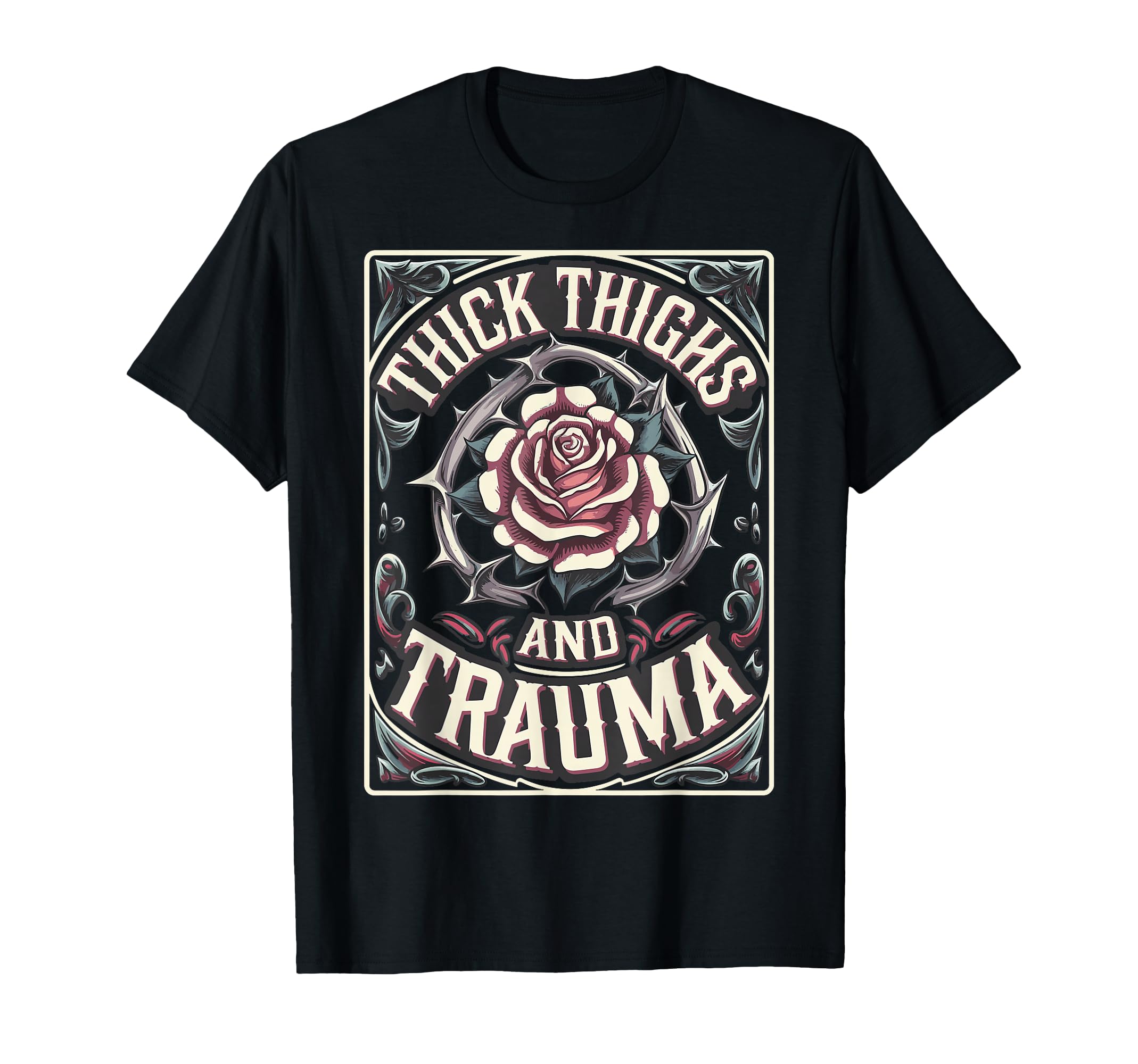 Thick Thighs Body Positivity Self Sweatshirt - Unique Graphic Unisex - T-Shirt, Sweatshirt, Hoodie