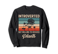 Introverted But Willing To Discuss Sweatshirt - Unique Graphic Unisex - T-Shirt, Sweatshirt, Hoodie