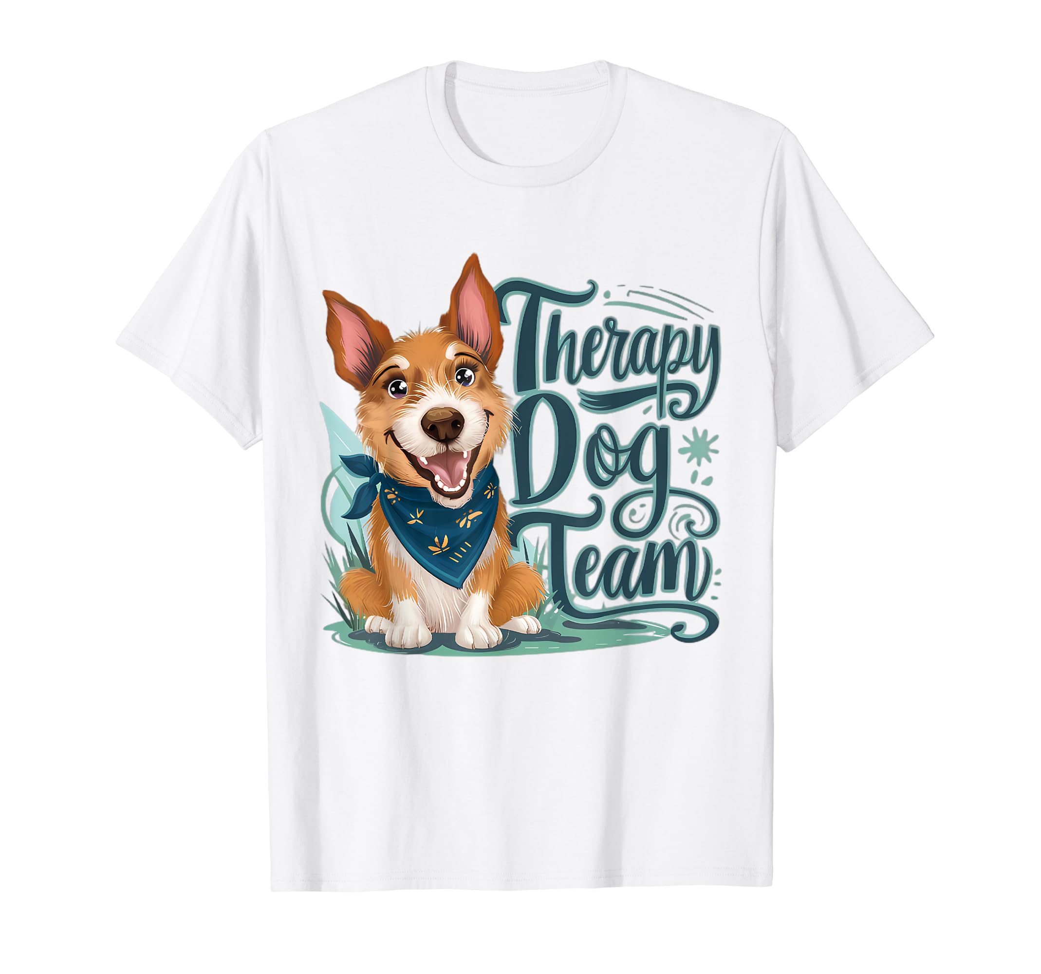 Therapy Dog Handler Gifts And Hoodie - Aesthetic Graphic Men Women - T-Shirt, Sweatshirt, Hoodie