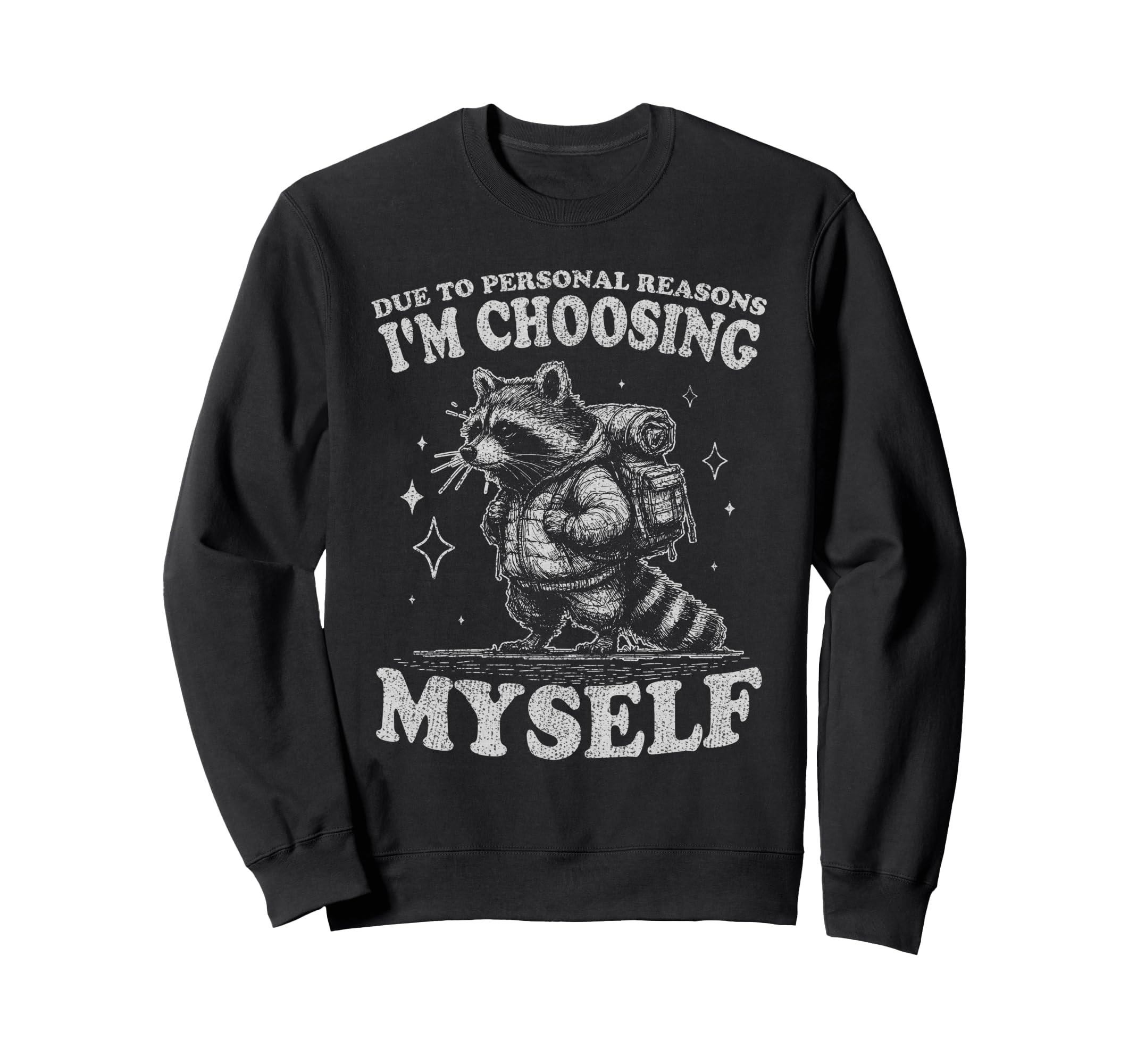 Choosing Myself Self Care Hiking Sweatshirt - Custom Art Print Unisex - T-Shirt, Sweatshirt, Hoodie