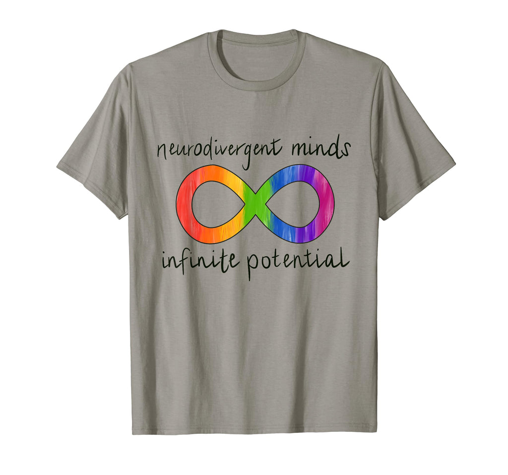 Neurodivergent Minds Infinite T-Shirt - Streetwear Style Men Women - T-Shirt, Sweatshirt, Hoodie