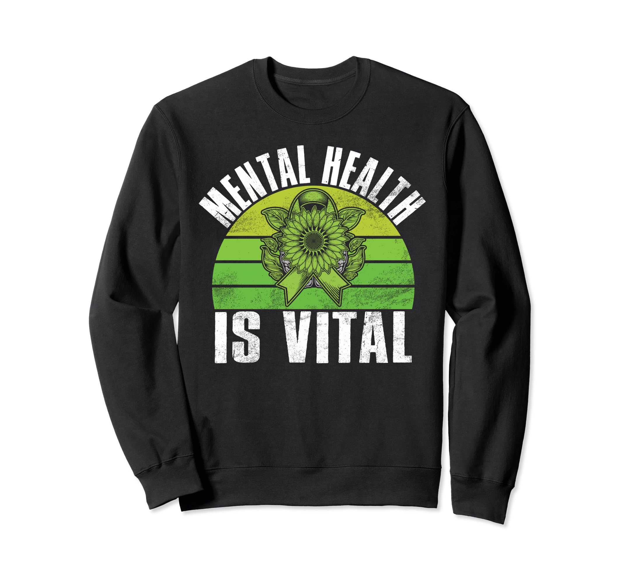 Mental Health Is Vital Mental Sweatshirt - Casual Everyday Wear for Adults - T-Shirt, Sweatshirt, Hoodie