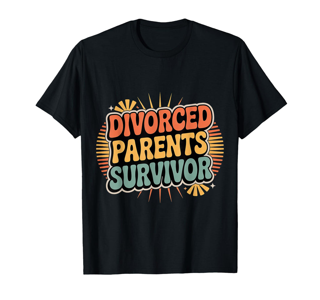 Divorced Parents Survivor Child Healing T-Shirt - Trendy Graphic Unisex - T-Shirt, Sweatshirt, Hoodie