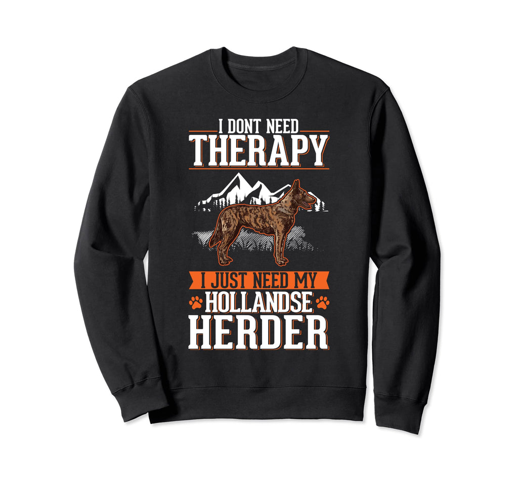 Hollandse Herdershond Dutch Shepherd Dog Sweatshirt - Unique Graphic Unisex - T-Shirt, Sweatshirt, Hoodie
