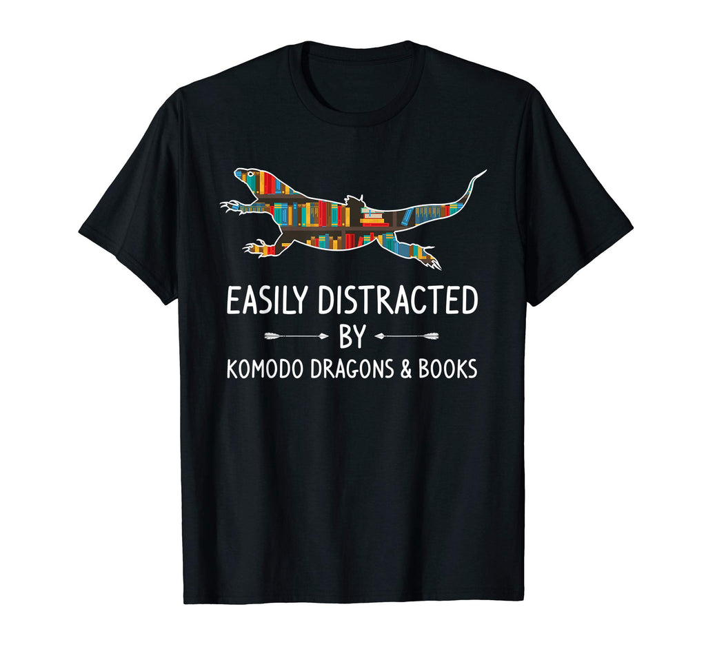 Easily Distracted Komodo Dragons T-Shirt - Casual Everyday Wear for Adults - T-Shirt, Sweatshirt, Hoodie