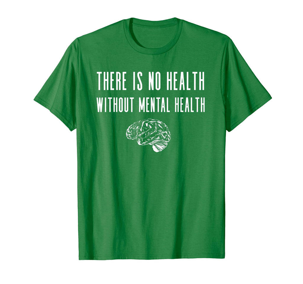 Mental Health Awareness Green End Stigma T-Shirt - Novelty Apparel Unisex - T-Shirt, Sweatshirt, Hoodie
