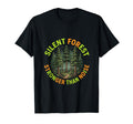 Silent Forest Stronger Than Noise Nature T-Shirt - Custom Art Print Unisex - T-Shirt, Sweatshirt, Hoodie