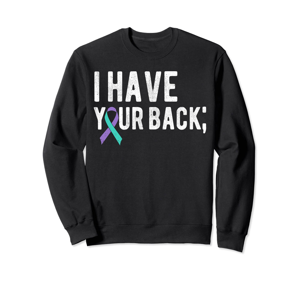 Suicide Prevention Awareness Purple Sweatshirt - Trendy Graphic Men Women - T-Shirt, Sweatshirt, Hoodie