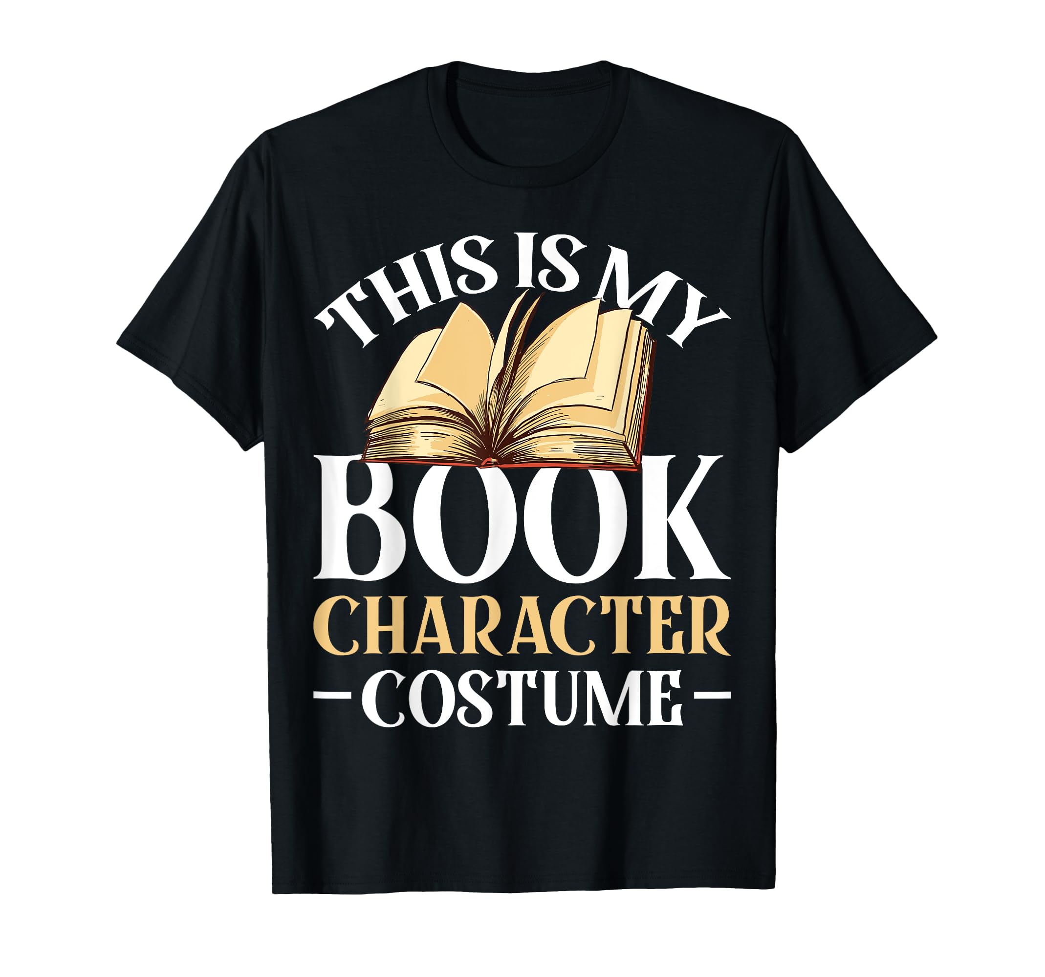 This Is My Book Character Costume T-Shirt - Graphic Print for Adults - T-Shirt, Sweatshirt, Hoodie