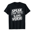 Poetry Slam Writer Poet Literature T-Shirt - Fun Novelty Design for Adults - T-Shirt, Sweatshirt, Hoodie