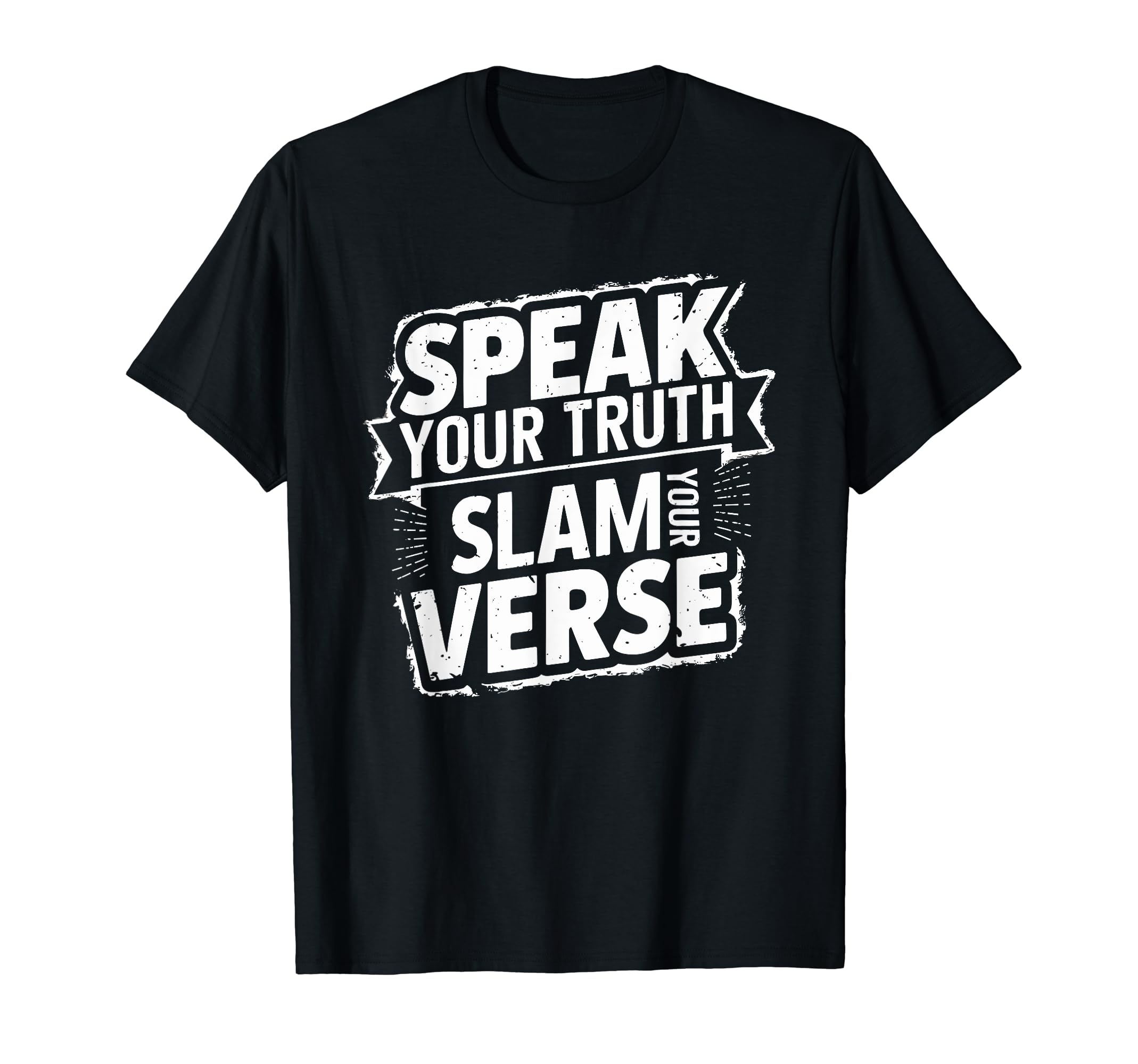 Poetry Slam Writer Poet Literature T-Shirt - Fun Novelty Design for Adults - T-Shirt, Sweatshirt, Hoodie