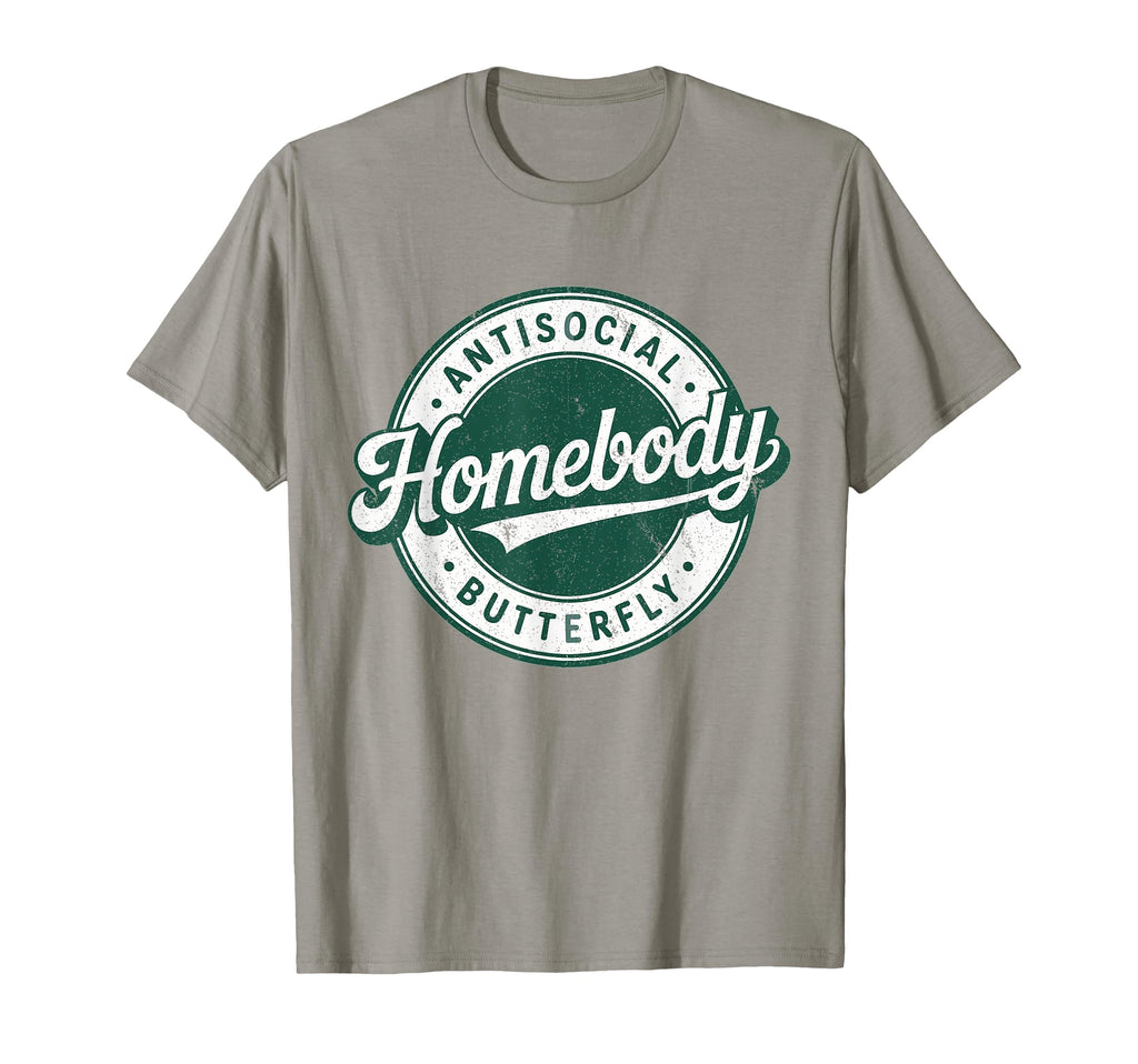 Homebody Antisocial Butterfly Antisocial T-Shirt - Trendy Graphic Unisex - T-Shirt, Sweatshirt, Hoodie