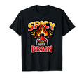 Spicy Brain Hot Sauce Neurodivergent T-Shirt - Unique Graphic Men Women - T-Shirt, Sweatshirt, Hoodie