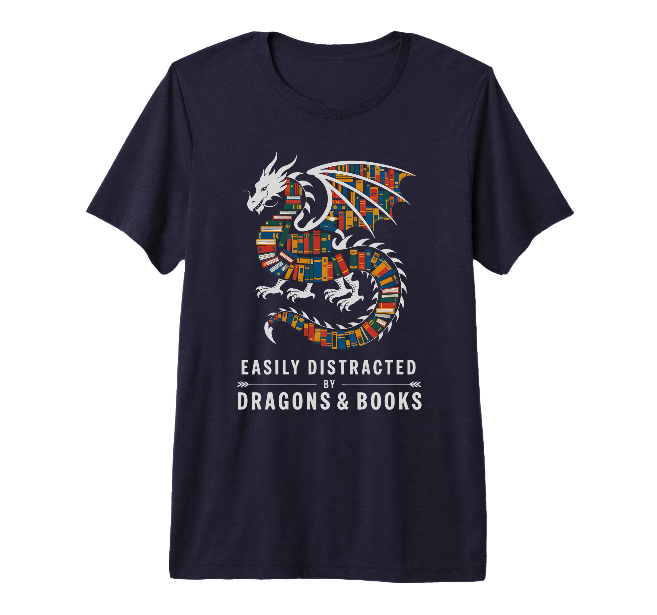I Just Love Dragons Books Reading Lover T-Shirt - Unique Graphic Men Women - T-Shirt, Sweatshirt, Hoodie