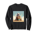 Book Nerd Elephant Reading Book Sweatshirt - Fun Novelty Design Unisex - T-Shirt, Sweatshirt, Hoodie