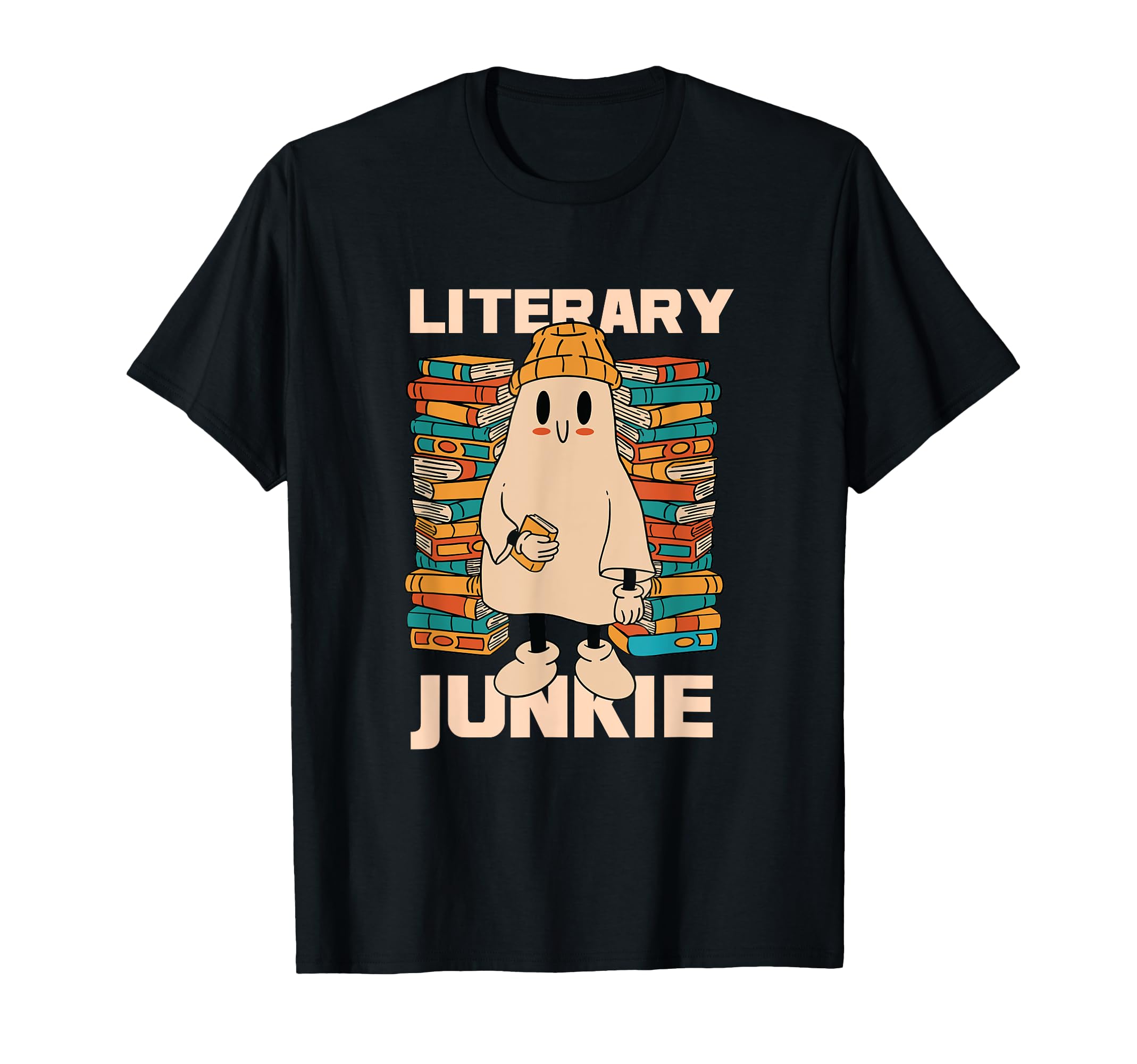 Literary Junkie Books Literature T-Shirt - Trendy Graphic Men Women - T-Shirt, Sweatshirt, Hoodie