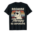 Dogo Argentino Dog Therapy Is T-Shirt - Minimalist Print for Adults - T-Shirt, Sweatshirt, Hoodie