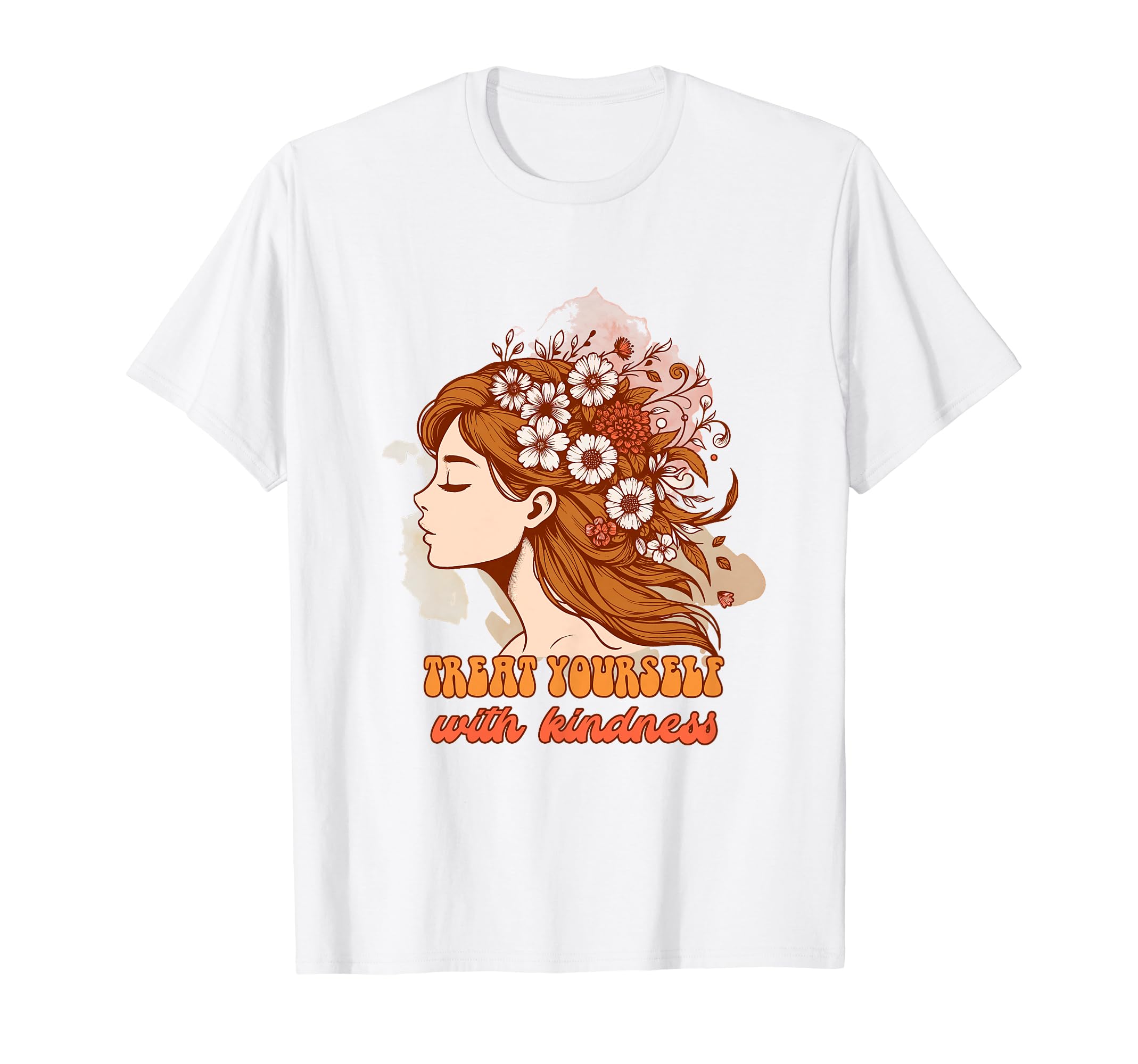Mental Health Positive Vibes Treats T-Shirt - Minimalist Print for Adults - T-Shirt, Sweatshirt, Hoodie