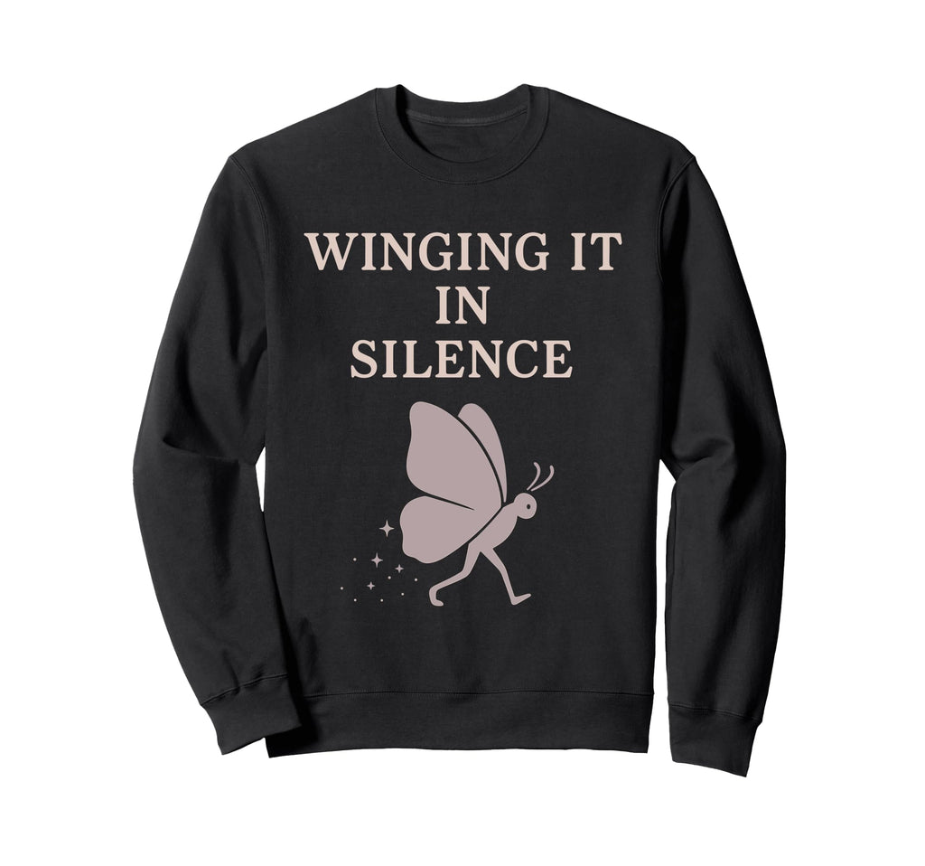 Anti Social Butterfly Introvert Sweatshirt - Streetwear Style Men Women - T-Shirt, Sweatshirt, Hoodie