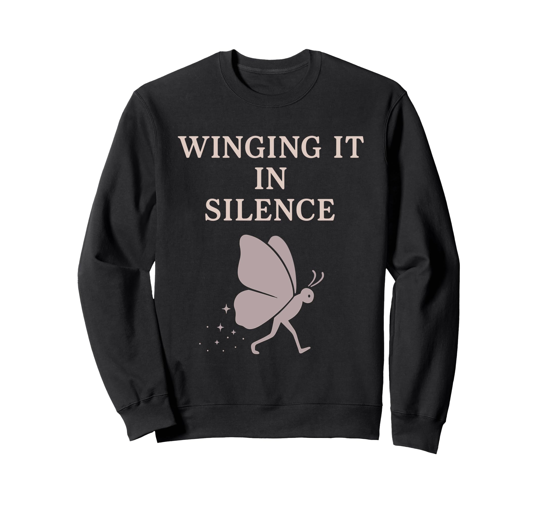 Anti Social Butterfly Introvert Sweatshirt - Streetwear Style Men Women - T-Shirt, Sweatshirt, Hoodie