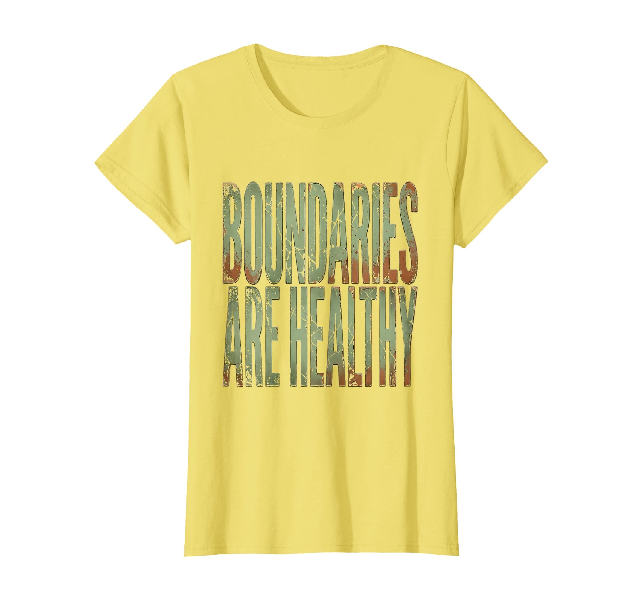 Boundaries Are Healthy Mental Health T-Shirt - Streetwear Style Men Women - T-Shirt, Sweatshirt, Hoodie