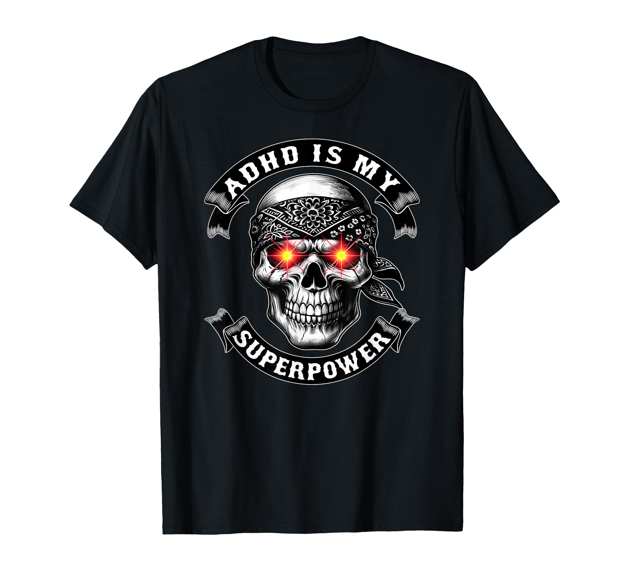 Adhd Is My Superpower Neuro Spicy T-Shirt - Minimalist Print Men Women - T-Shirt, Sweatshirt, Hoodie