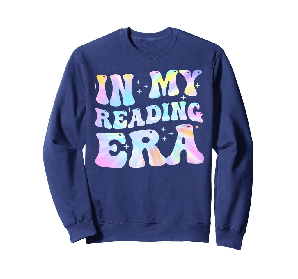 Groovy My Reading Era Book Lovers Sweatshirt - Minimalist Print Men Women - T-Shirt, Sweatshirt, Hoodie