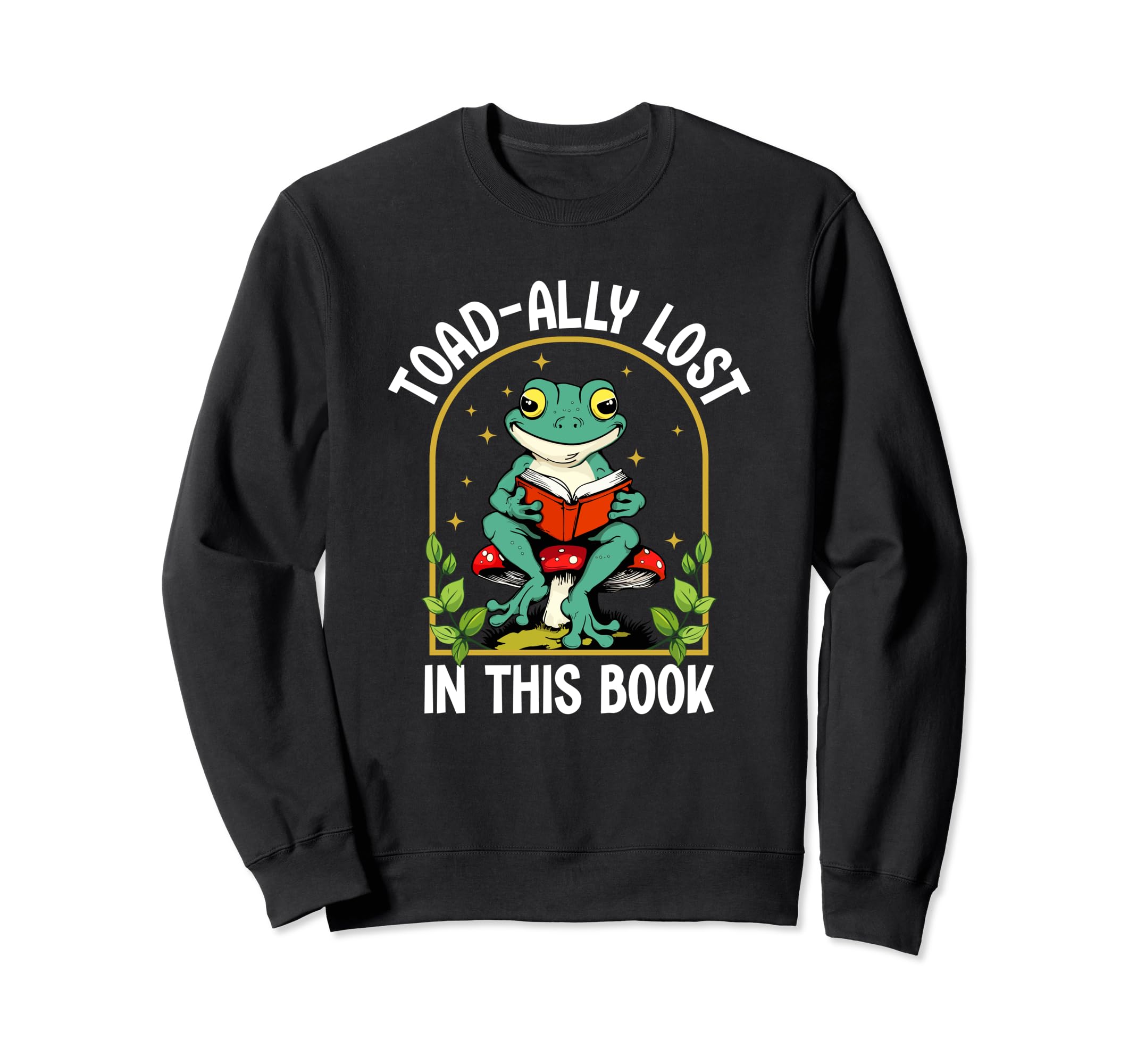 Toad Ally Lost This Book Sweatshirt - Trendy Graphic for Adults - T-Shirt, Sweatshirt, Hoodie