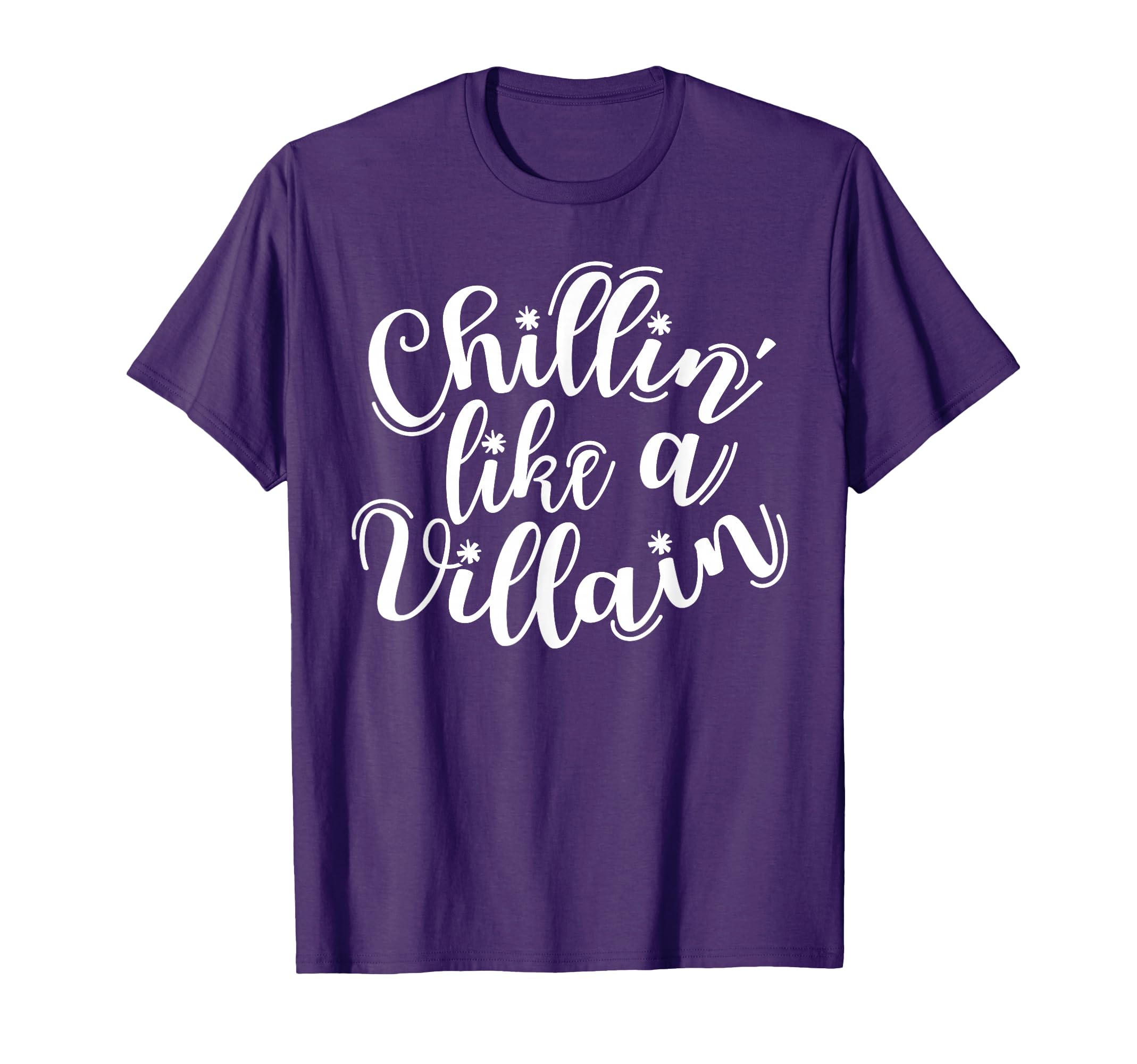 Chillin Like Villain Fall Halloween T-Shirt - Unique Graphic Men Women - T-Shirt, Sweatshirt, Hoodie