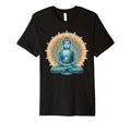 Buddha Statue Yoga Meditation Mandala T-Shirt - Fun Novelty Design Unisex - T-Shirt, Sweatshirt, Hoodie