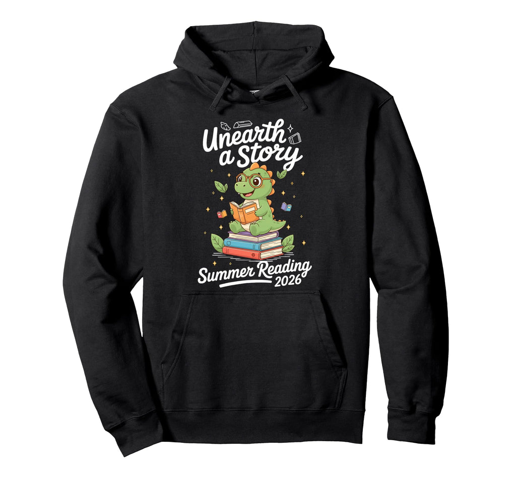 Unearth Story 2026 Dinosaur Summer Hoodie - Custom Art Print Men Women - T-Shirt, Sweatshirt, Hoodie