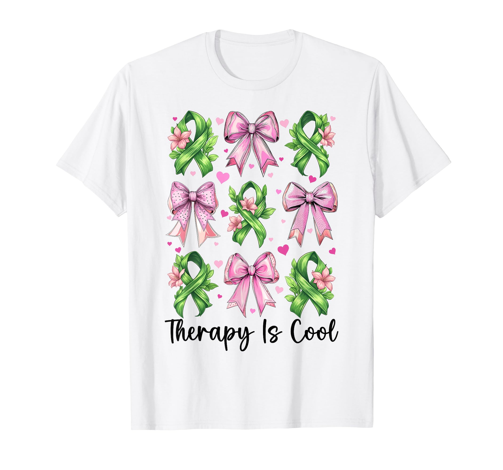 Therapy Is Mental Health Therapist T-Shirt - Graphic Print Men Women - T-Shirt, Sweatshirt, Hoodie