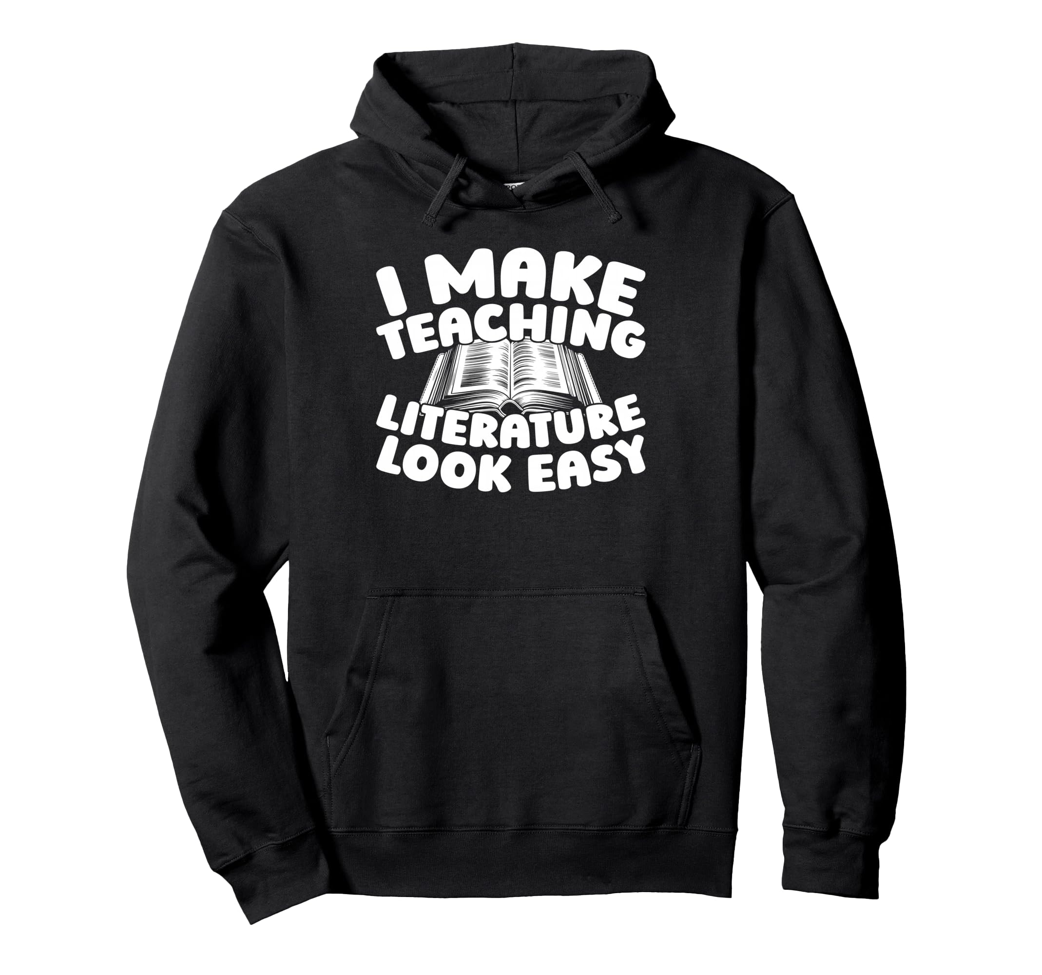 School Educator Education Literature Hoodie - Graphic Print for Adults - T-Shirt, Sweatshirt, Hoodie